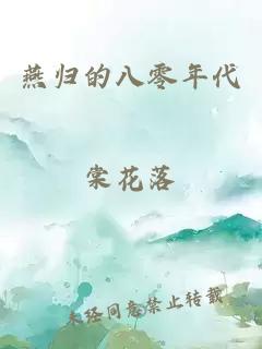 燕归的八零年代